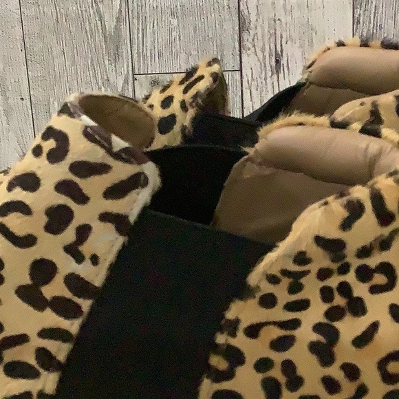 Coconuts by Matisse women’s Leppard faux fur high top sneakers size 9.5 - Picture 5 of 8